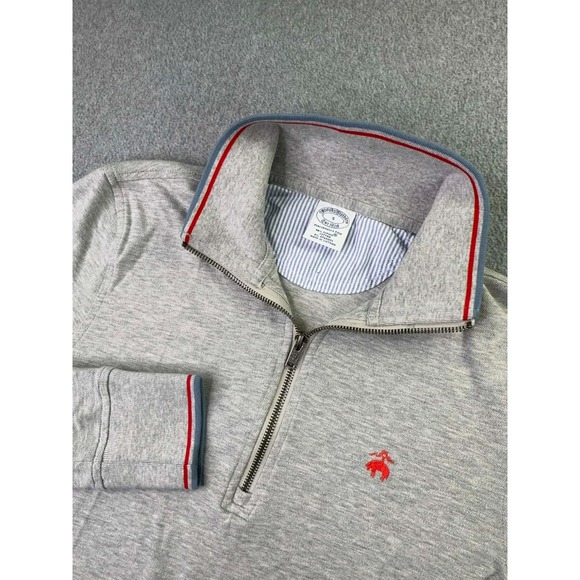 Brooks Brothers Other - Brooks Brothers 1/4 Zip Performance Pullover‎ Men's Small Preppy Logo Pullover